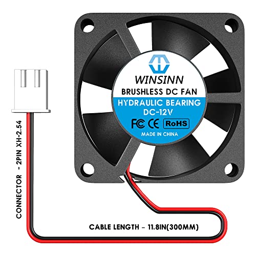 WINSINN 3010 4010 12 V 24 V DC silencioso ventilador de refrigeración 30 x 30 x 10 mm 40 x 40 x 10 mm para bricolaje 3D impresora extractor Hotend V6 V5 Makerbot MK7 MK8 CPU Arduino 3010 12V