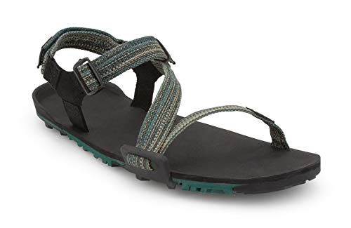 Xero Shoes Z-Trail – Sandalias ligeras para hombre para senderismo y correr, sandalias minimalistas inspiradas en descalzo, (Tierra), 39.5 EU