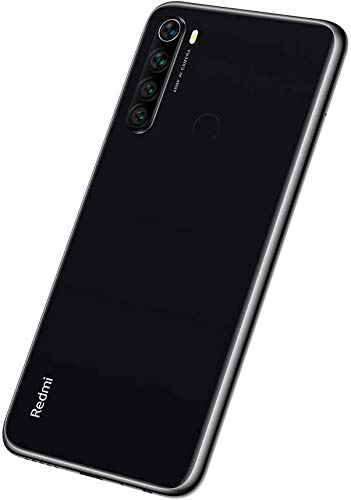 Xiaomi Redmi Note 8 Smartphone,4GB 64GB Mobilephone,Pantalla Completa de 6.3 ”,Procesador Snapdragon 665 Octa Core,Quad Cámara(48MP + 8MP + 2MP + 2MP) Versión Global(Negro)