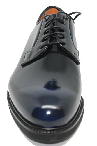Zapato de Cordones Pala Lisa en Piel Becerro BARRATS para Hombre Color Azul Marino