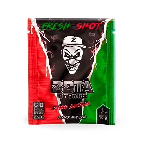 Zeta Drinks - Bebida energética para gamers en polvo, pack 20 muestras